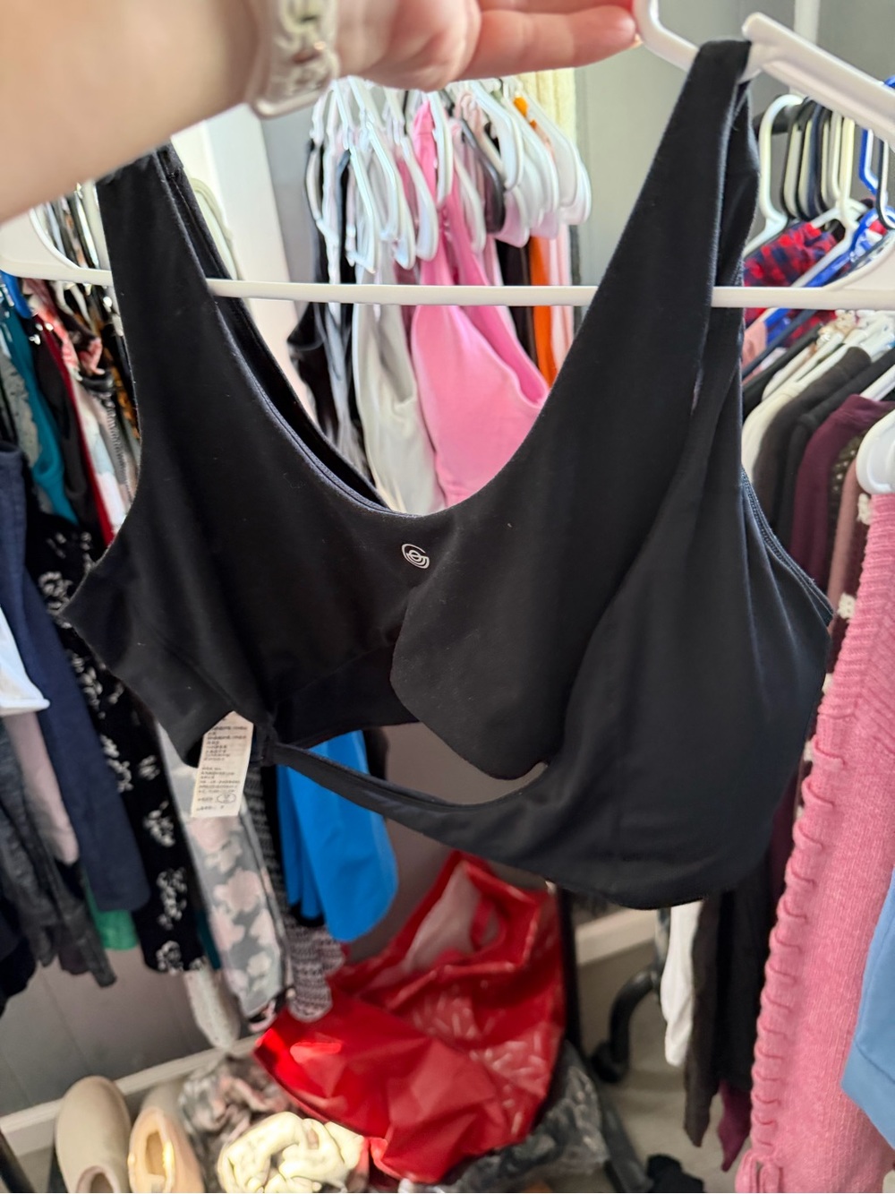 Black Seamless Everyday Wireless Bra - Unbranded